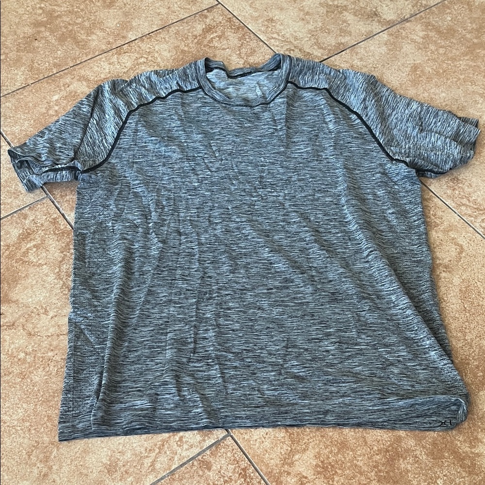 Lululemon Gray Men's Athletic Shirt
